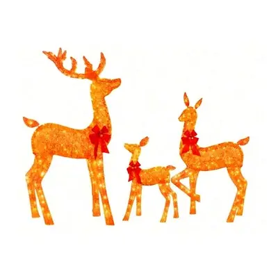 2D LED Christmas Reindeer Decorations - Buy 1 or All 3!