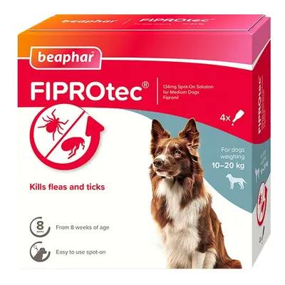 Beaphar FIPROtec Med Dog 4 pipette x6