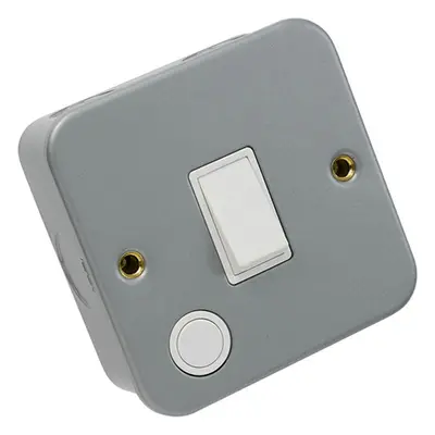Double Pole Switch, Amp Metal Clad