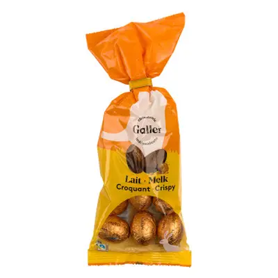 Set of chocolate Easter eggs Galler Milk Crunchy, g
