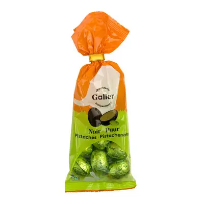 Set of chocolate Easter eggs Galler Dark Pistachio, g