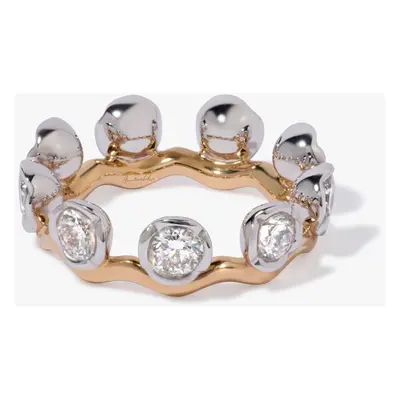 Annoushka 18ct Yellow Gold and 18ct White Gold Whoopsie Daisy Bi-Colour Diamond Ring