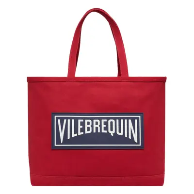 Vilebrequin Big Canvas Marine Beach Bag - Britbag - Red - Size OSFA