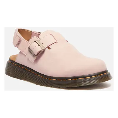 Dr. Martens Women's Jorge II Nubuck Mules - Powder Pink - UK