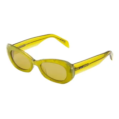Retrosuperfuture Unisex Retrosuperfuture I99 IZIPHO MINDLESS Sunglasses Acetate Yellow Yellow Geometric Normal