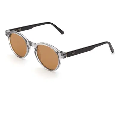 Retrosuperfuture Unisex ZWN The Warhol cod. colore Stilo Sunglasses Acetate Grey Brown Round Nor