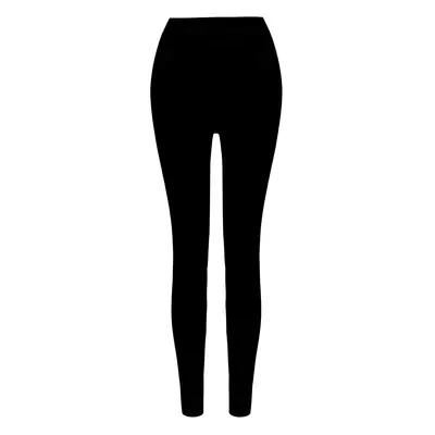 Women's Legging With Stitch Detail - Black | Extra Large | Pcfg