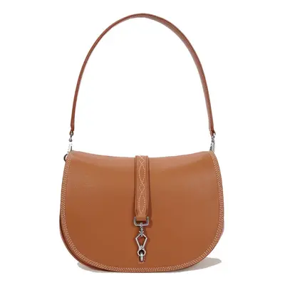 Women's Brown Western Stitch Saddle Bag - Tiki Tan | One Size | Oryany