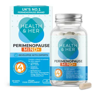 Health & Her Perimenopause Mind+ Food Supplement