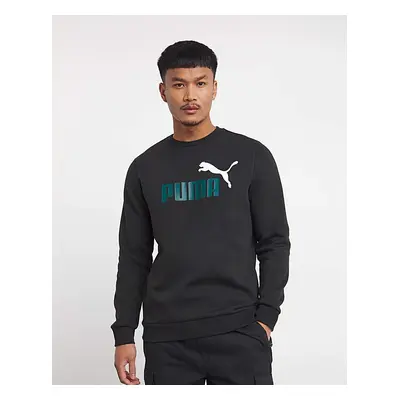 PUMA Big Logo Crew Black - Puma - Size: XL47
