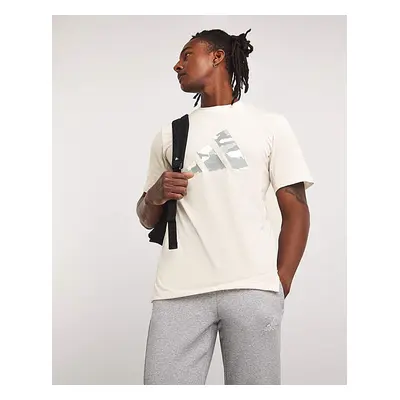 Adidas Camo Big Logo T-Shirt White - adidas - Size: M37/40