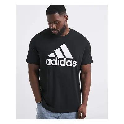 Adidas Big Logo T-Shirt Black/White - adidas - Size: XL44/48
